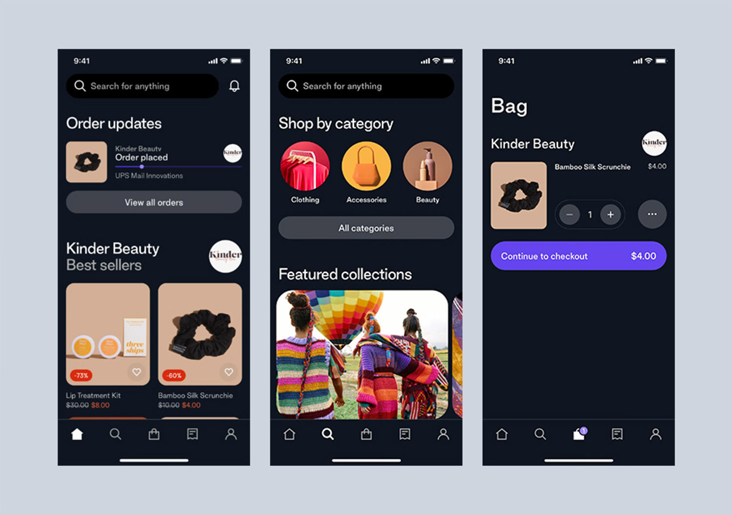 Shop App by iOS