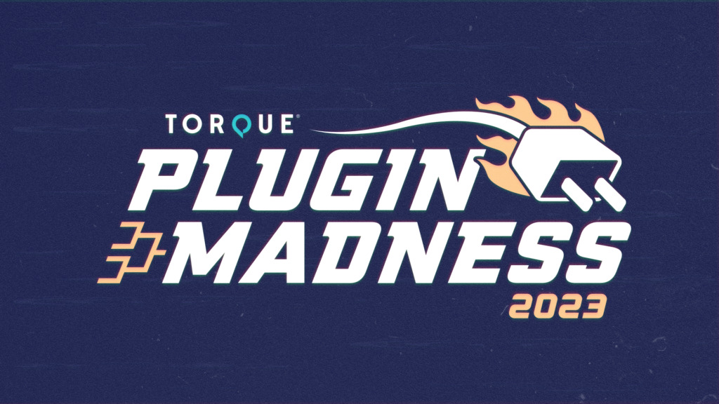 Plugin Madness 2023 logo.