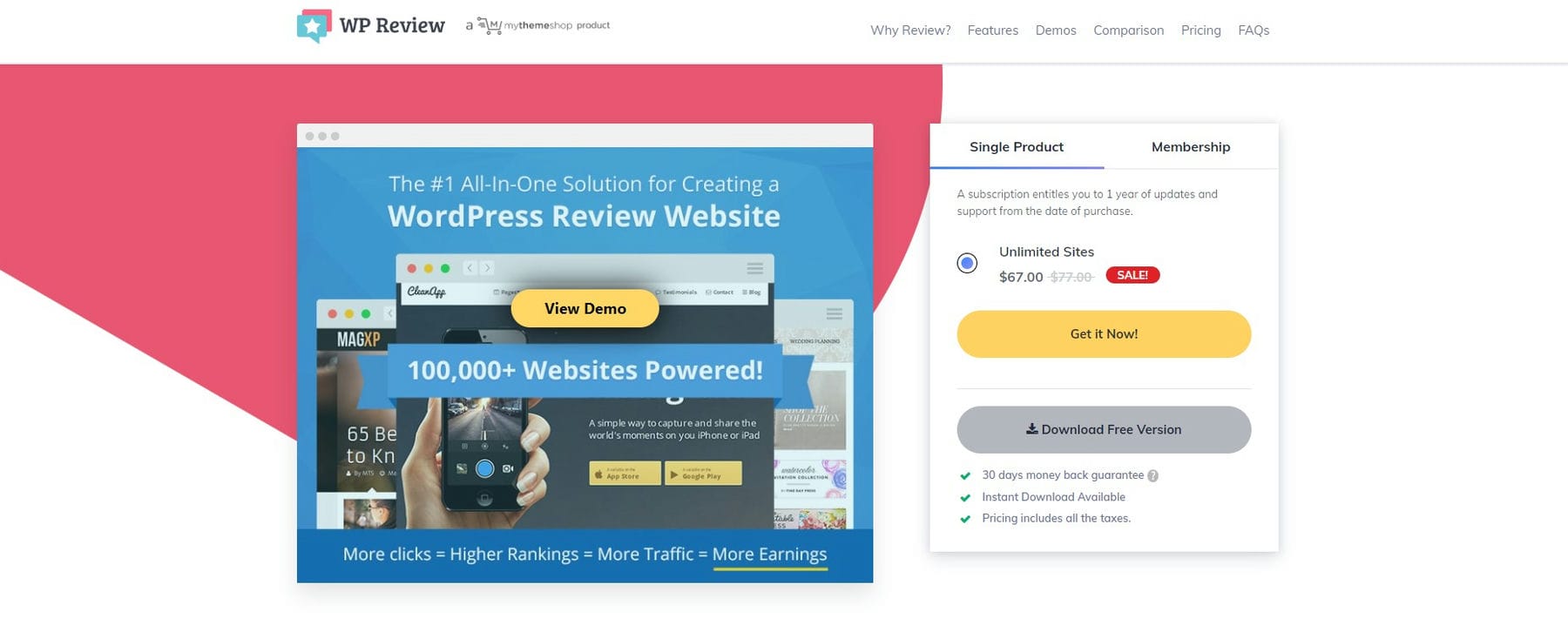 WP Review Product Page Feb 2023