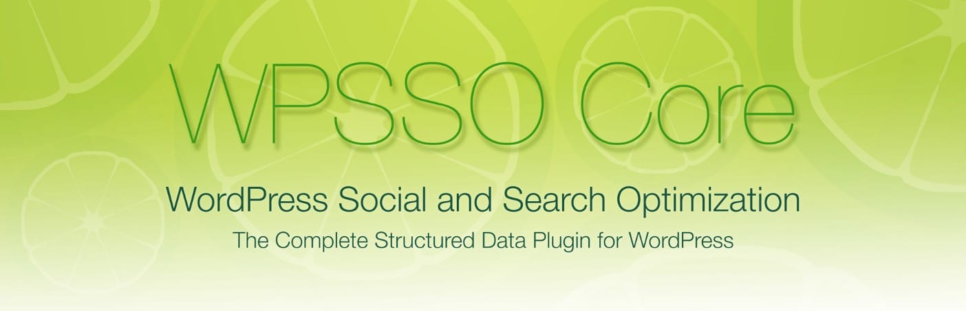 WPSSO Core Search and Social Schema plugin