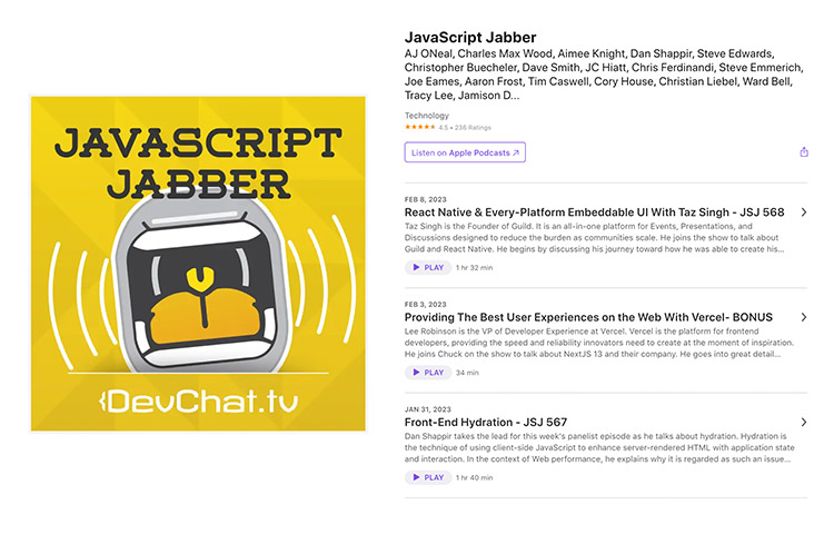 JavaScript Jabber