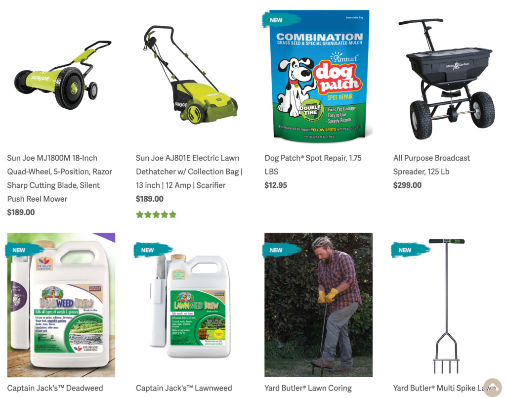 Buy landscape and gardening products online