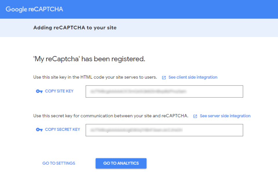 Adding reCAPTCHA to Your Site