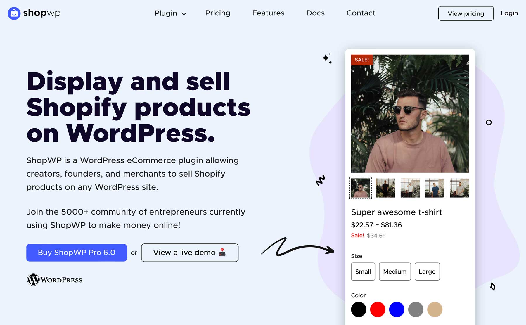 best WordPress ecommerce plugin for Shopify