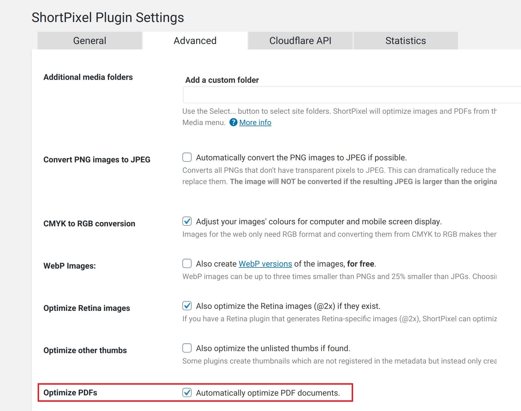 Short Pixel PDF Compression