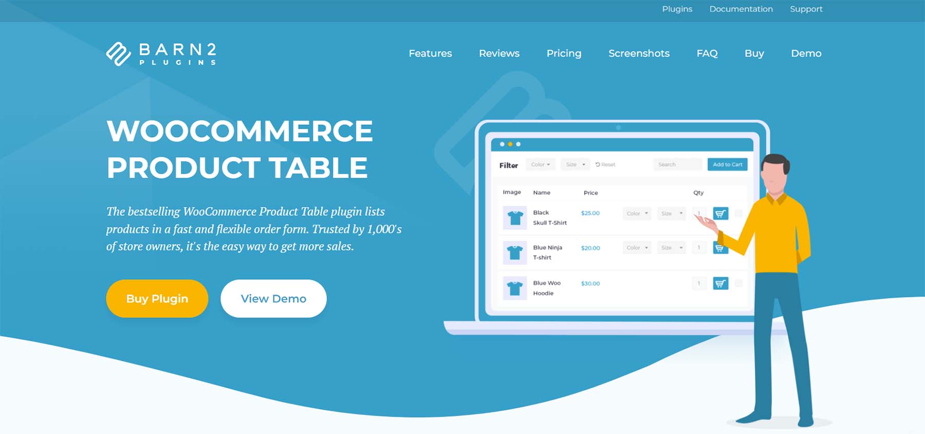 WooCommerce Product Table