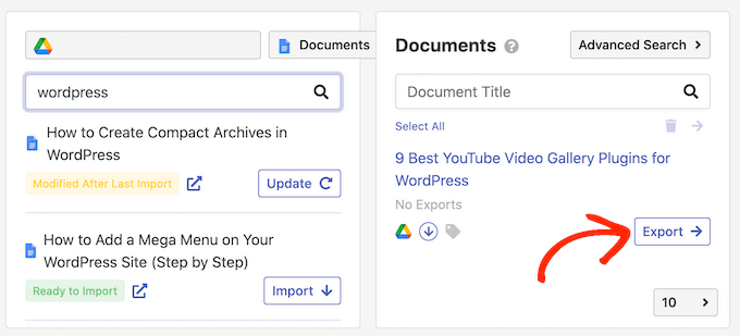 How to import Google Docs into WordPress
