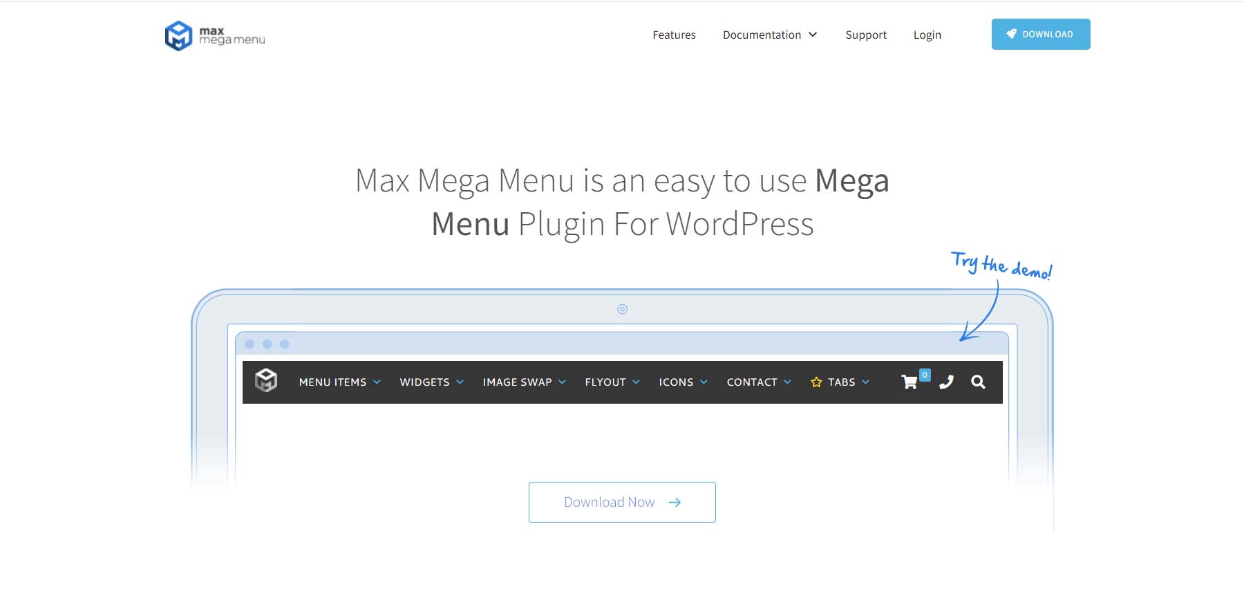 Max Mega Menu