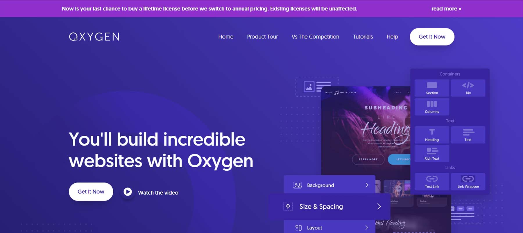 Oxygen Builder