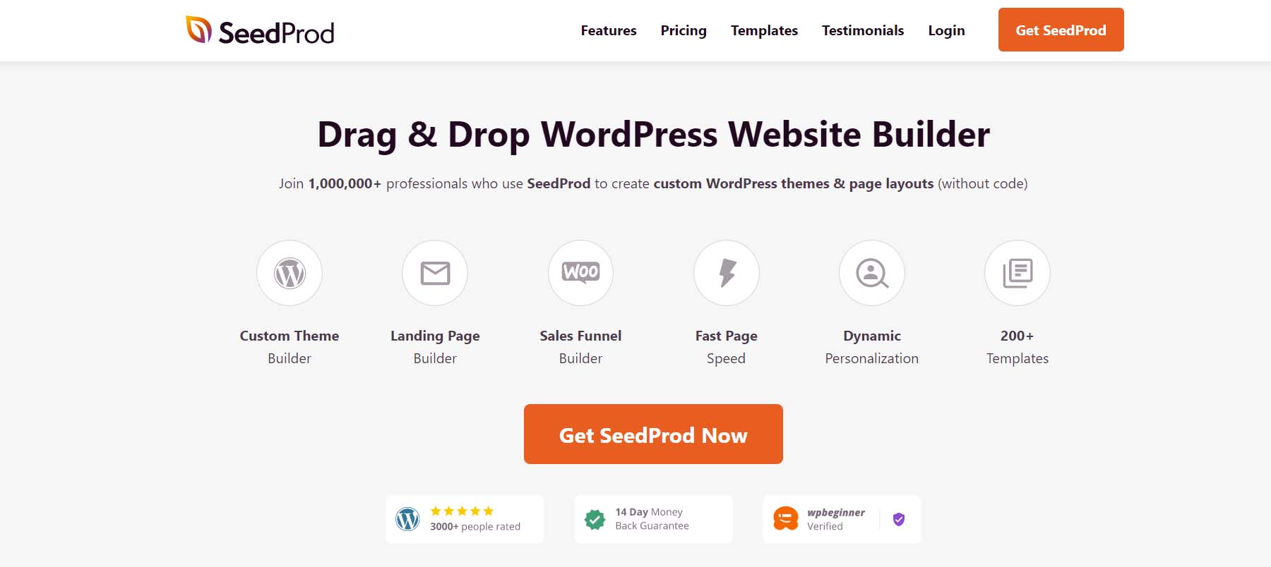 SeedProd, a WordPress page builder for digital marketers and solopreneurs