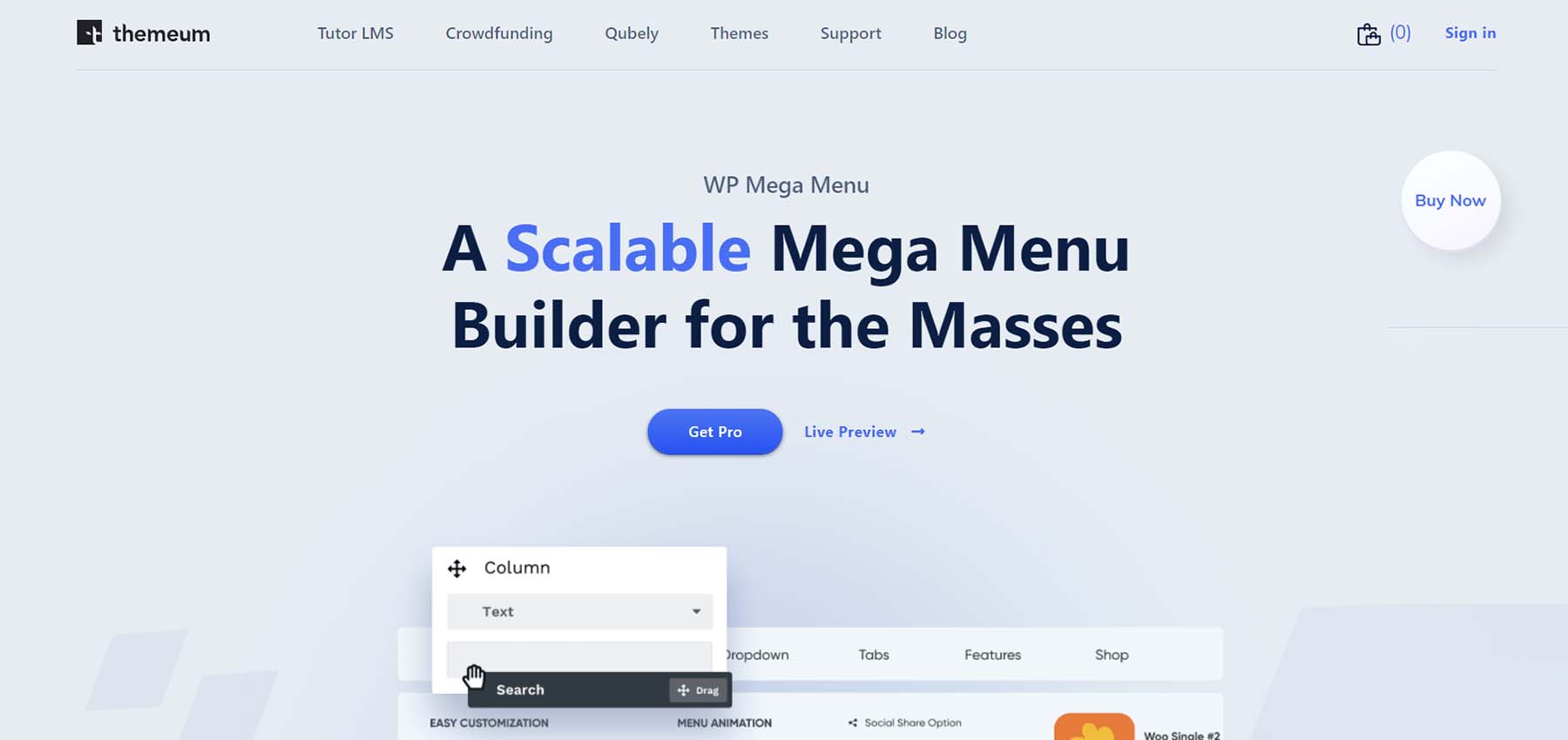 WP Mega Menu