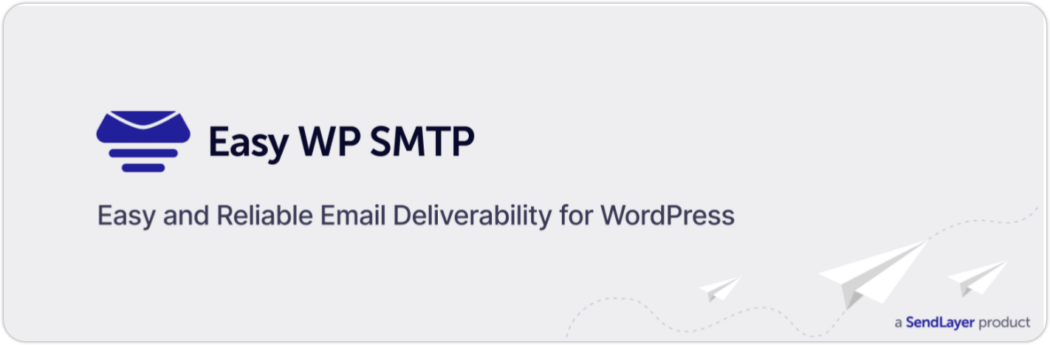 easy wp smtp banner