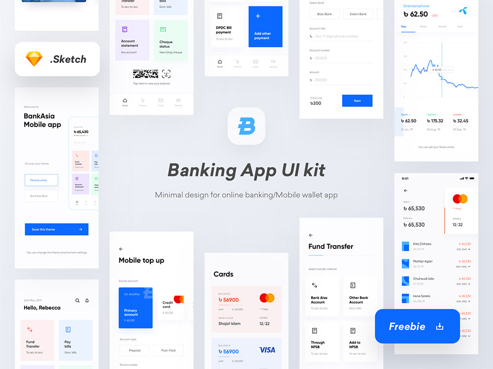 Banking/Wallet App UI Kit