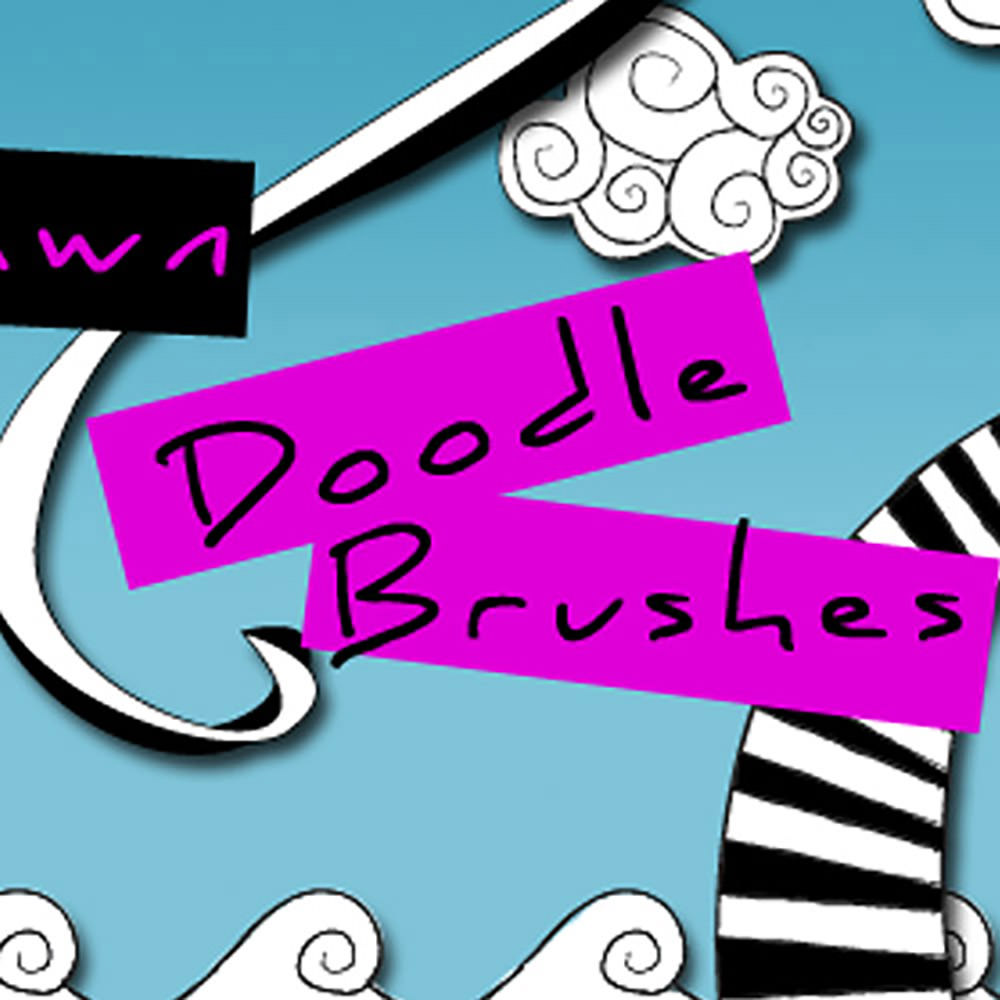 Handdrawn Doodle Photoshop Brushes
