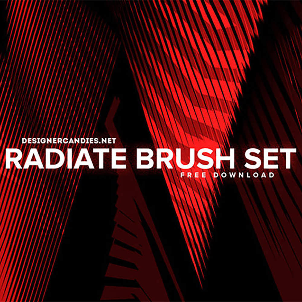 Radiate Photoshop Brushes