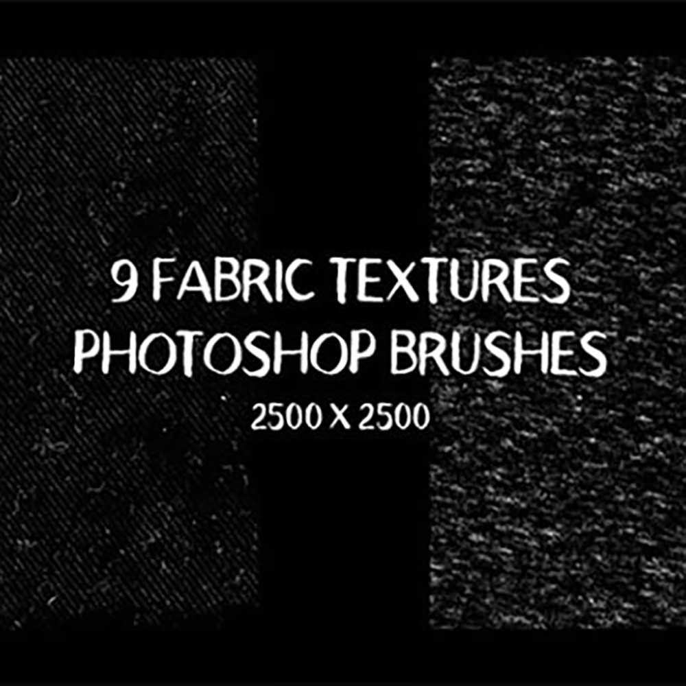 Fabric Textures Photoshop Brushes