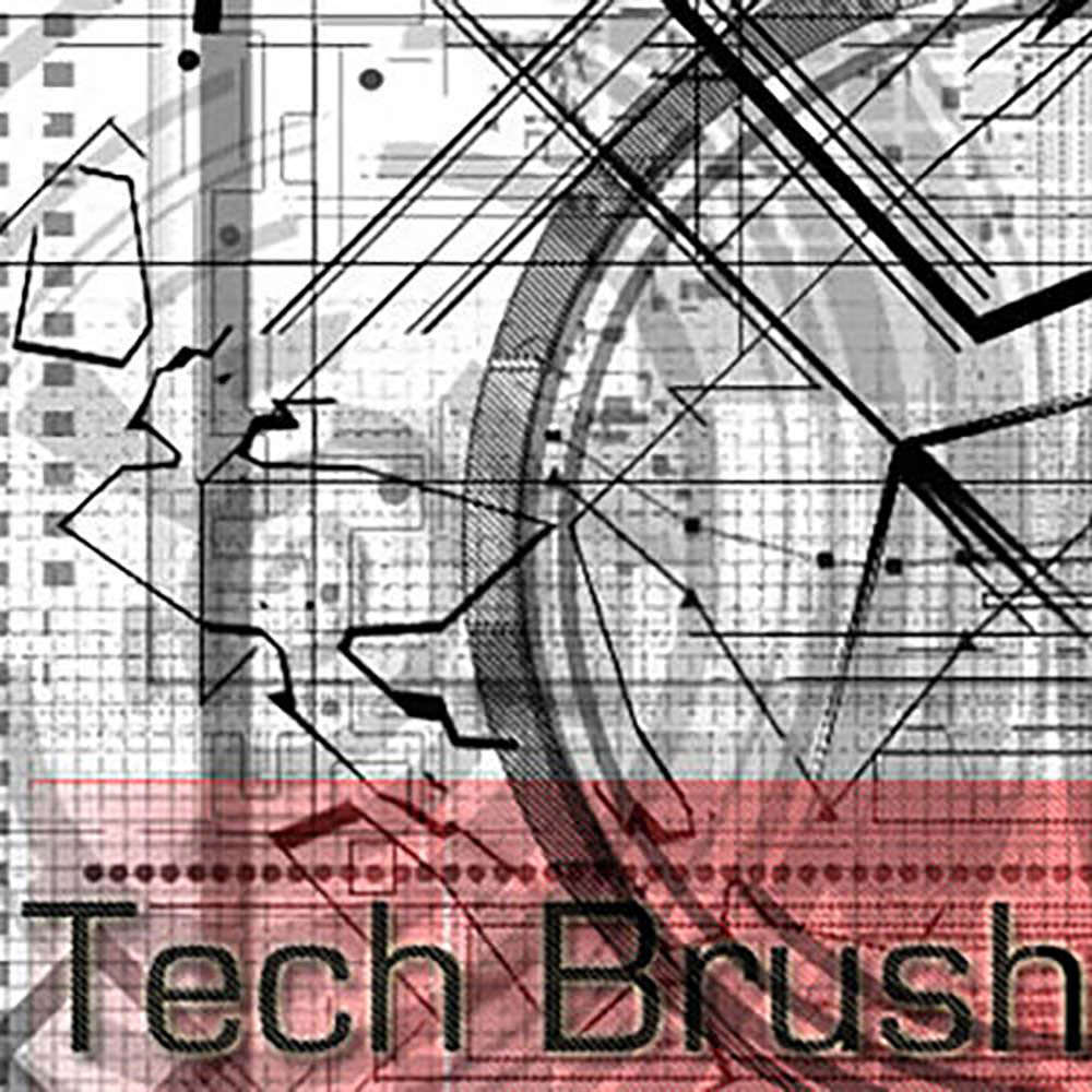 Tech Photoshop Brushes