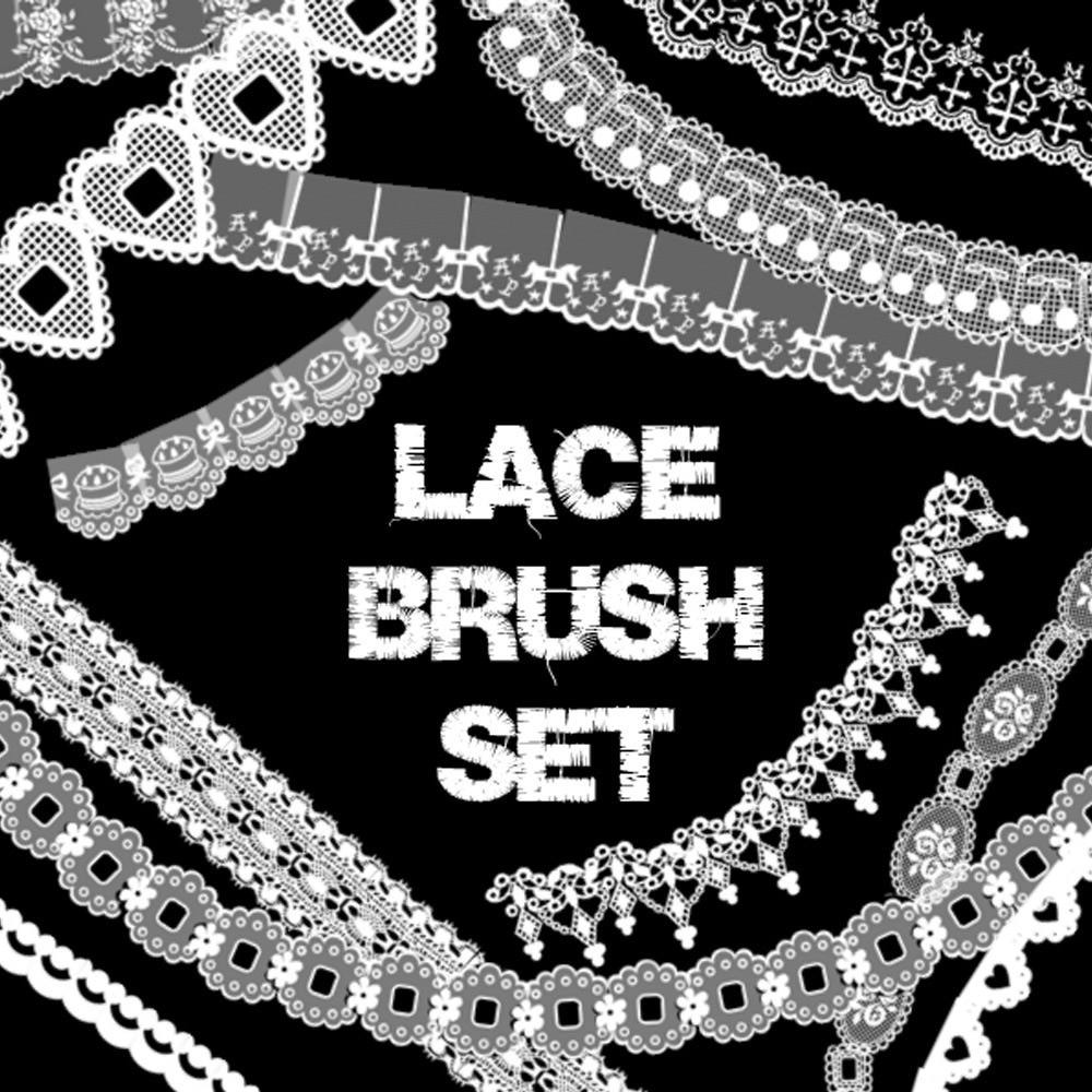 Lace Photoshop Brushes