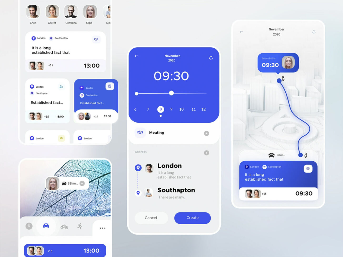 Calender Appointment UI Kit