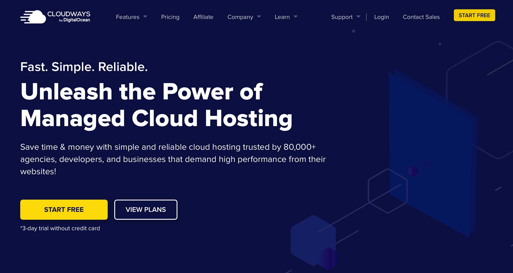 Cloudways cheap website hosting