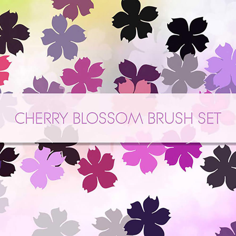Cherry Blossom Photoshop Brushes