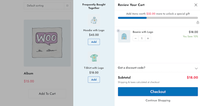 Adding upsell and cross-sell promotions to WooCommerce