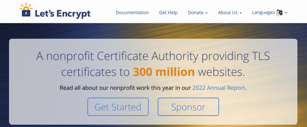 Let's Encrypt offers free TLS certificates