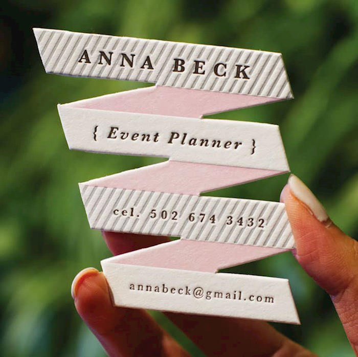 Event Planner's Card