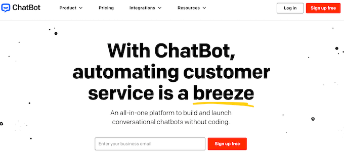 ChatBot live chat