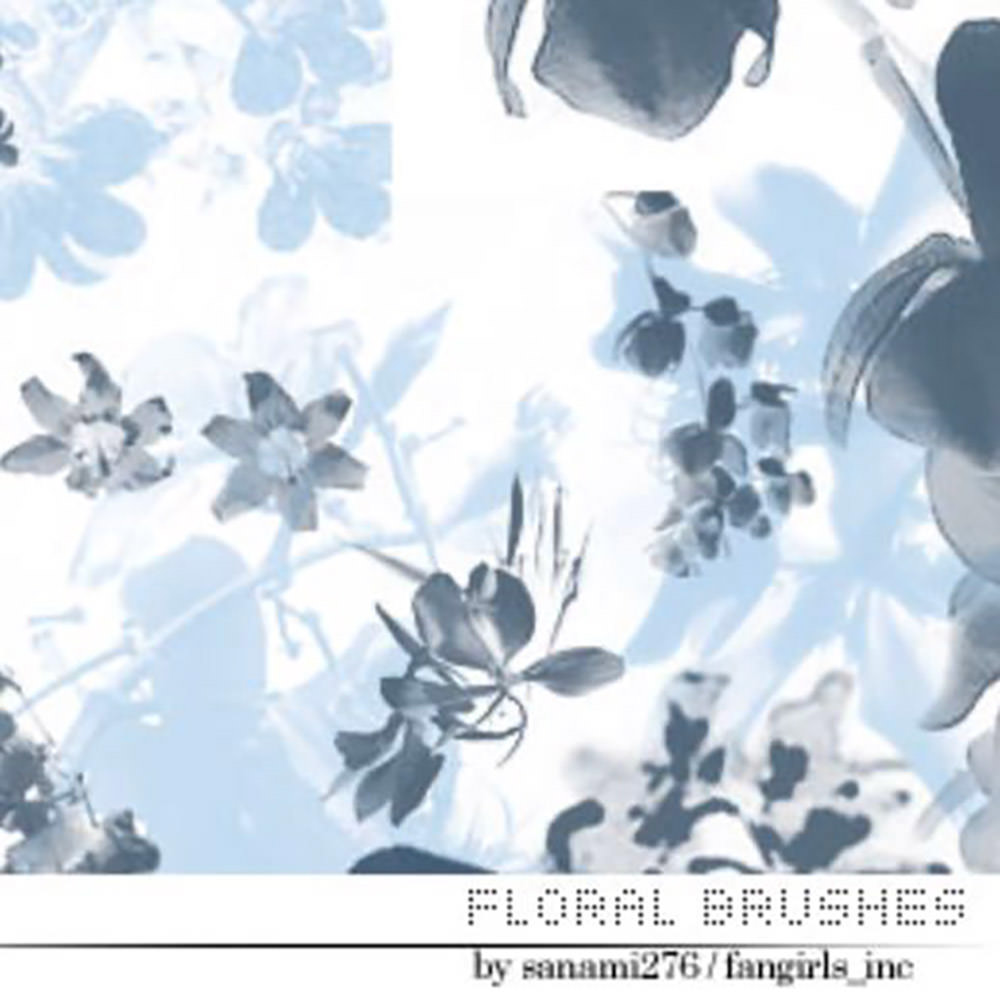 Floral Photoshop Brushes