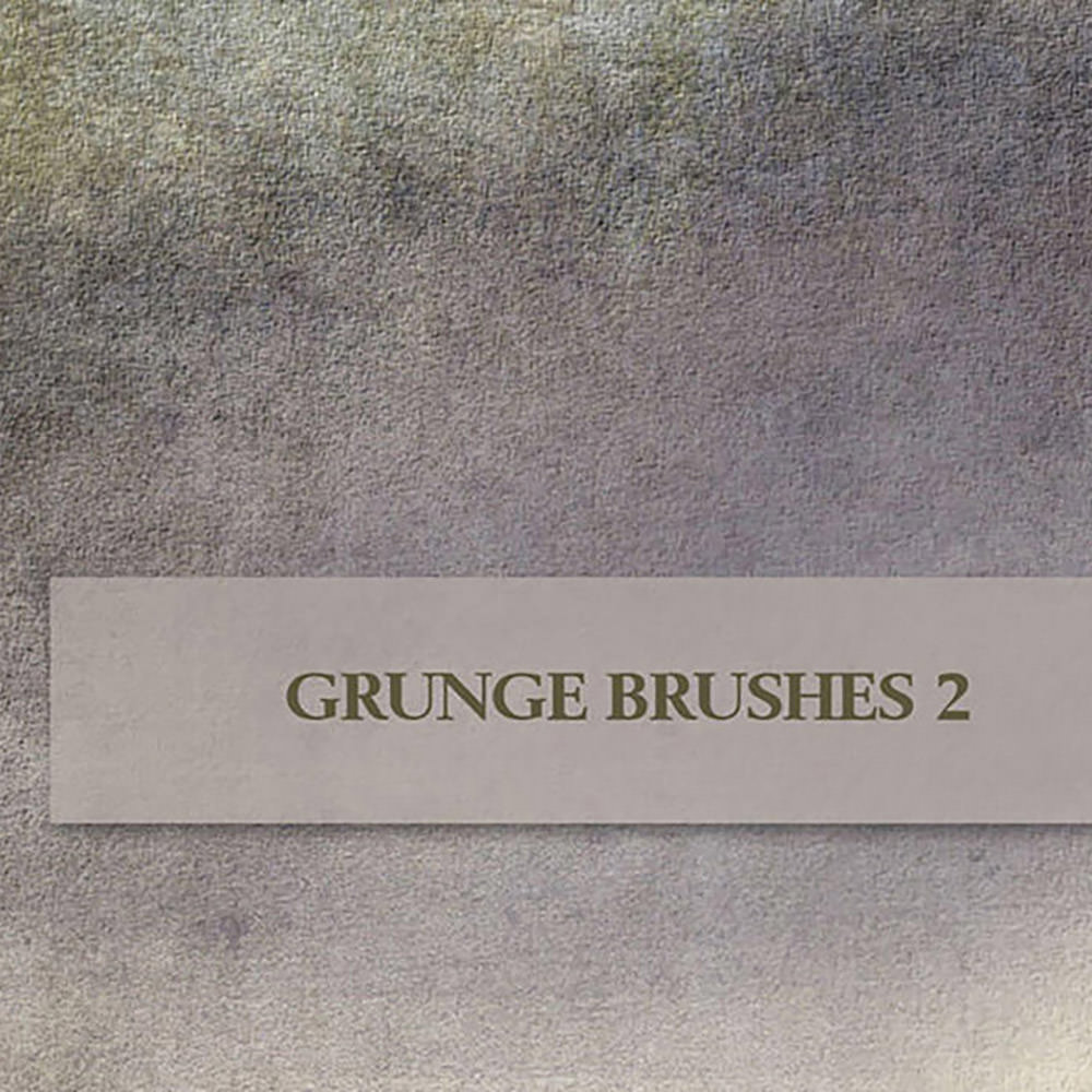 Grunge 2 Photoshop Brushes