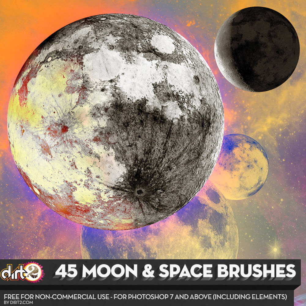 Moon Photoshop Brushes