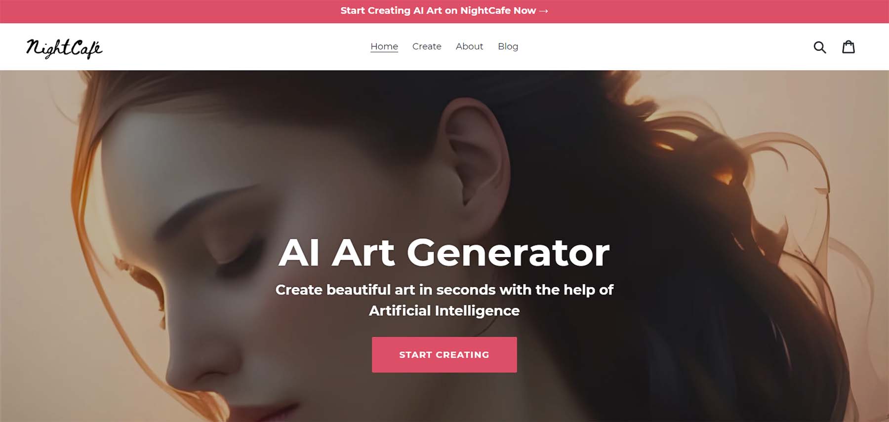 NightCafe AI Art Generator