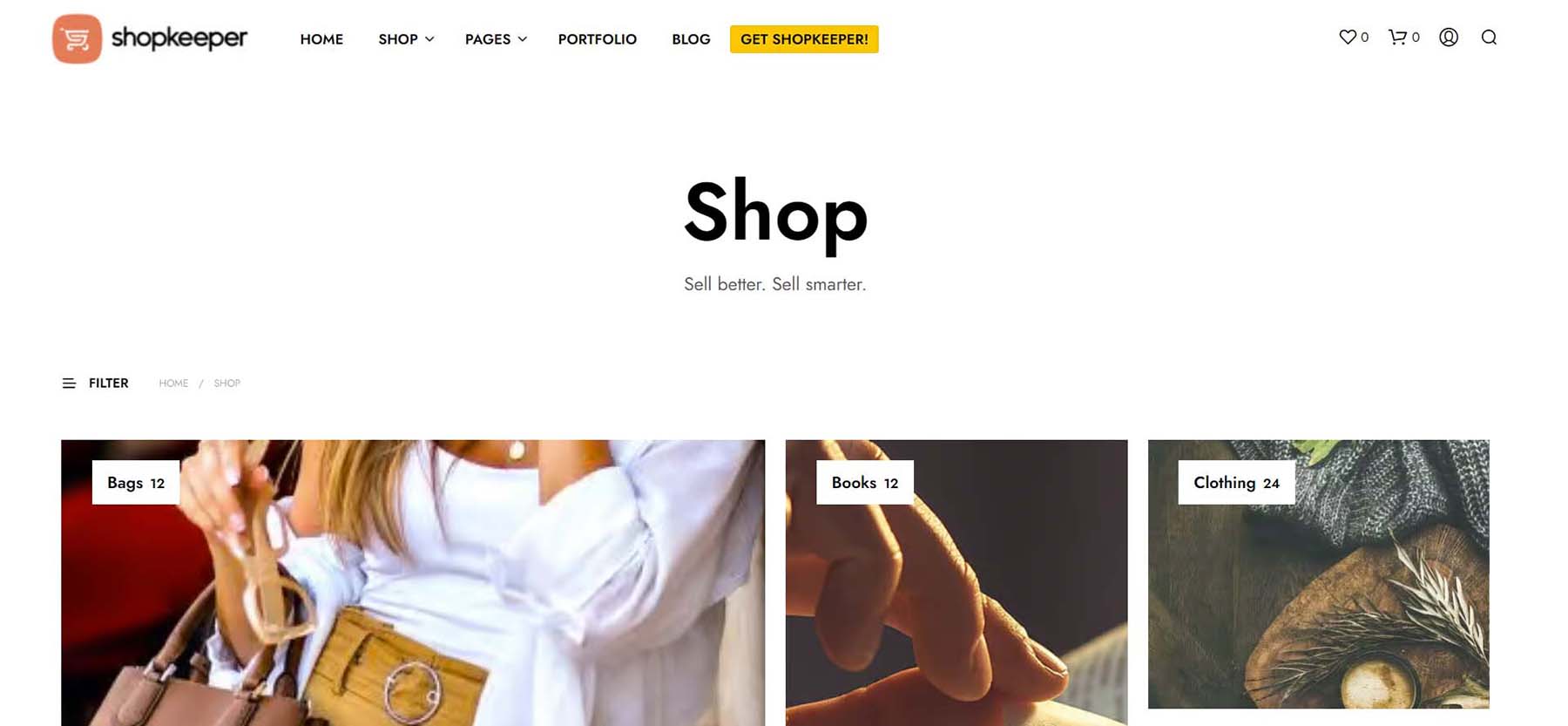 Shopkeeper WooCommerce WordPress Theme