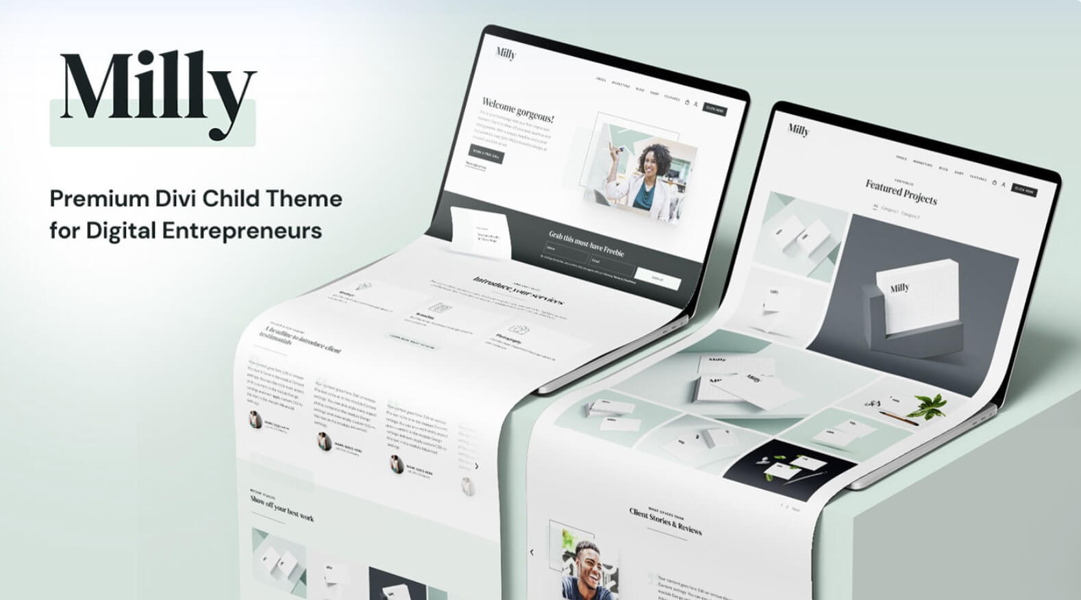 Where to Purchase Milly Child Theme