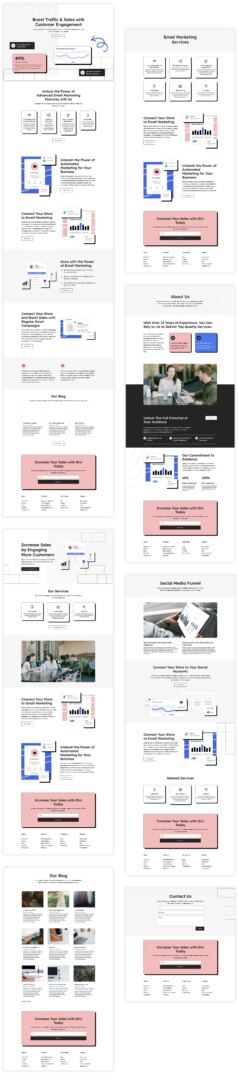 Email Marketing layout pack