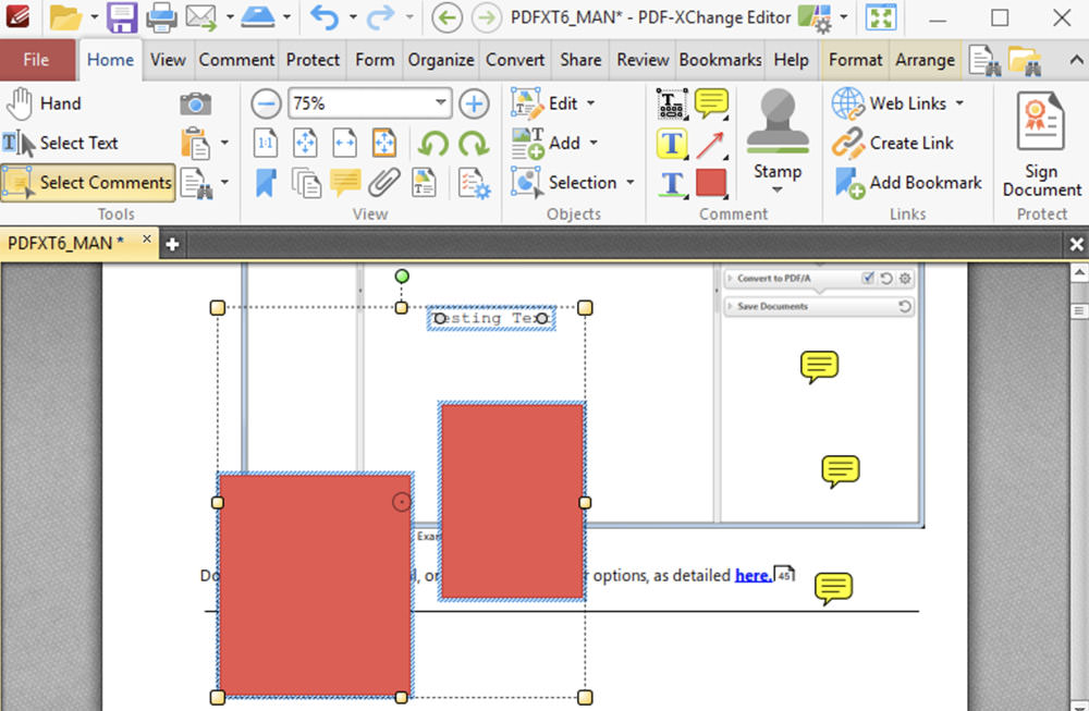 Annotate PDF with PDF-XChange