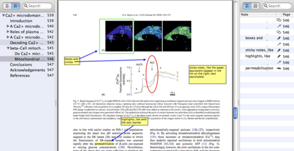 Annotate PDF with Skim