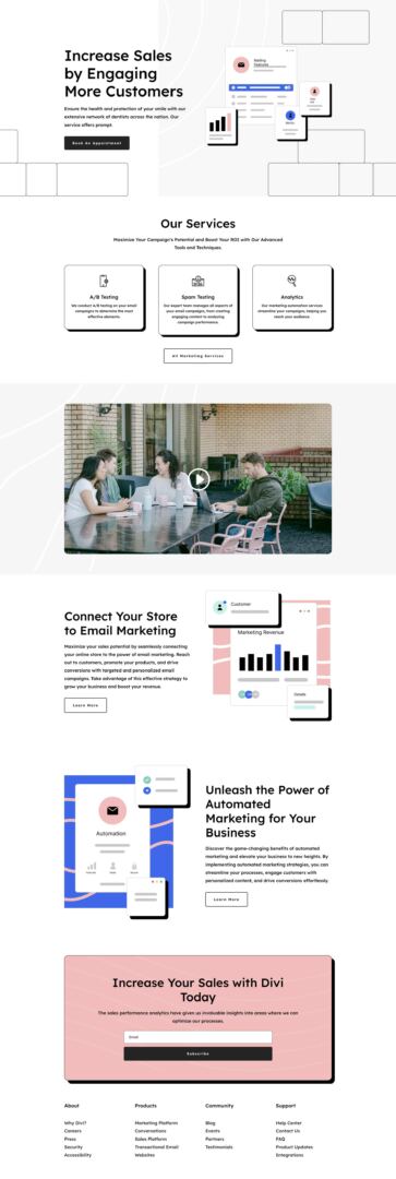 Email Marketing Layout Pack for Divi
