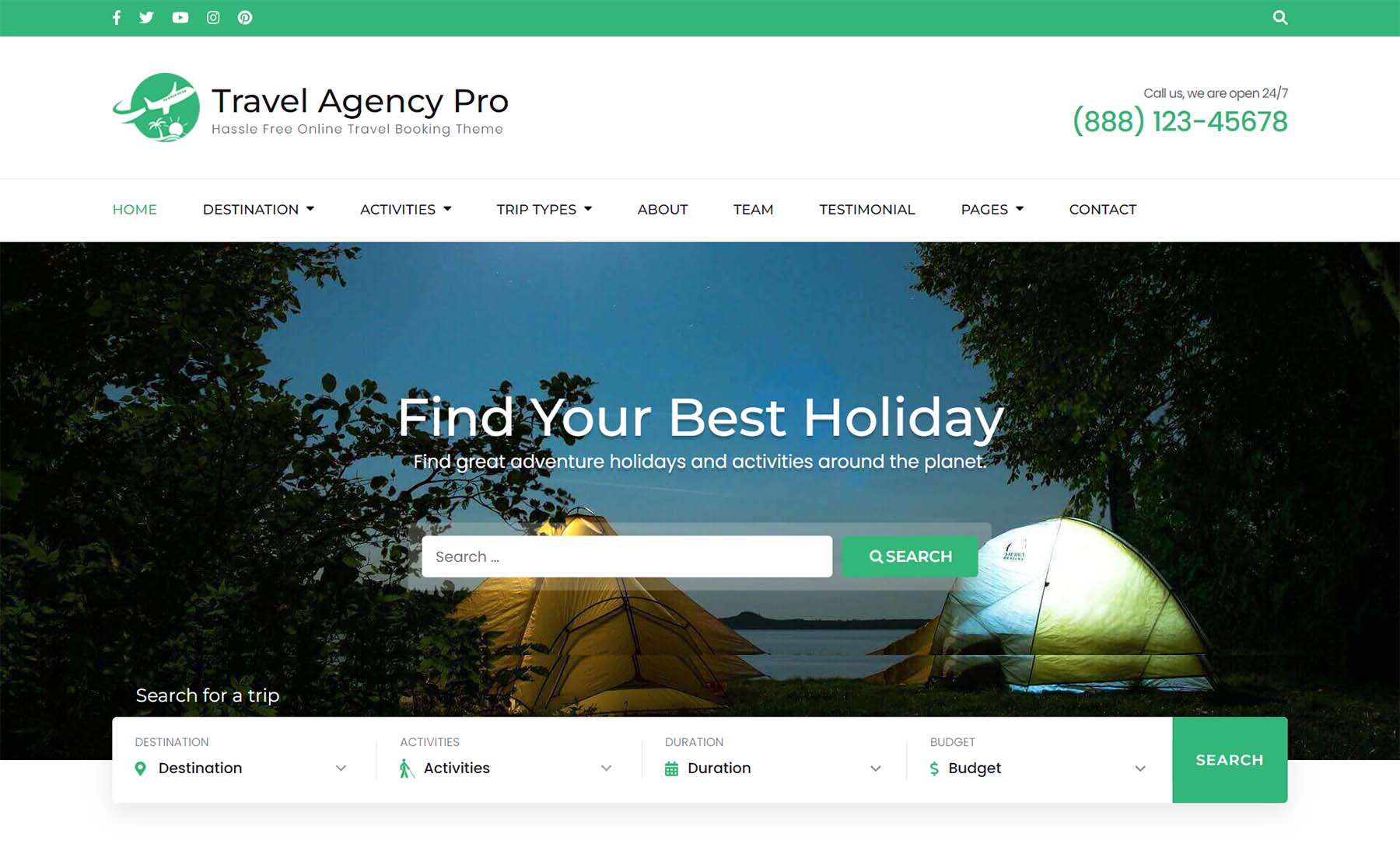 Rara Themes Travel Agency Pro