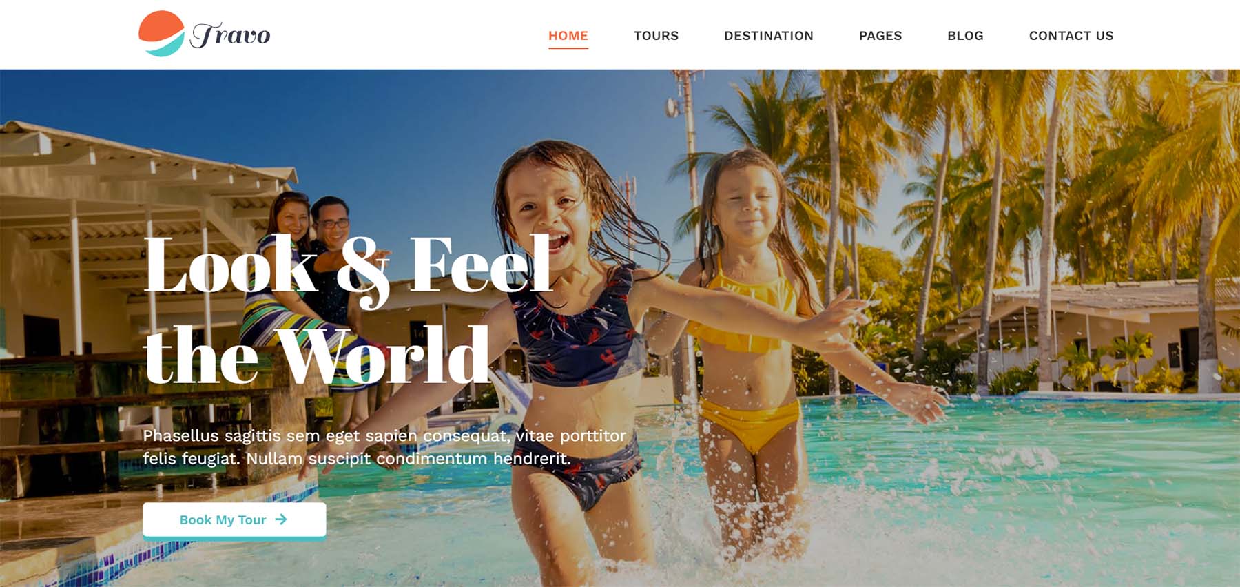 Travo WordPress travel theme