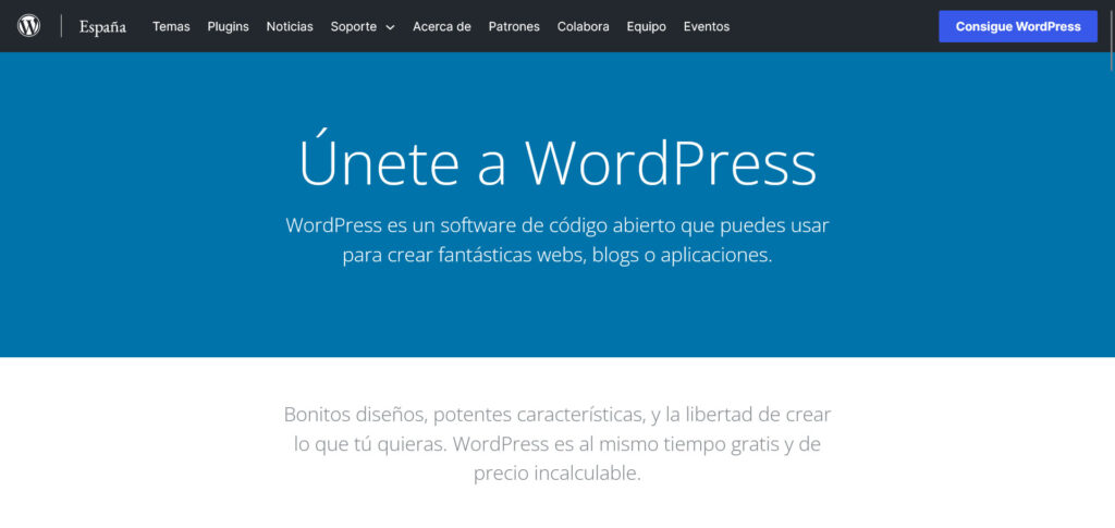 wordpress.org spanish version