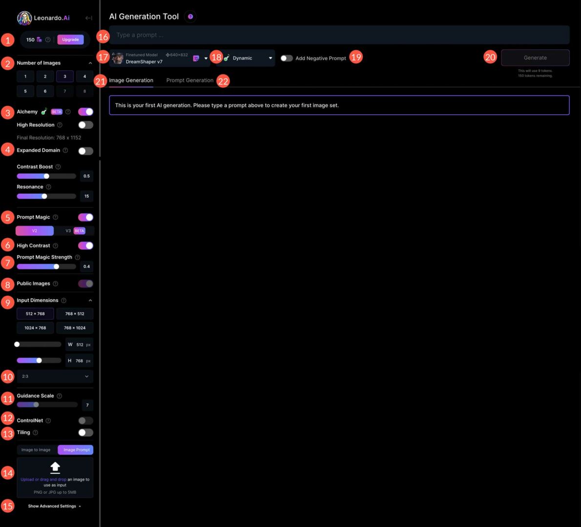 Leonardo tool overview