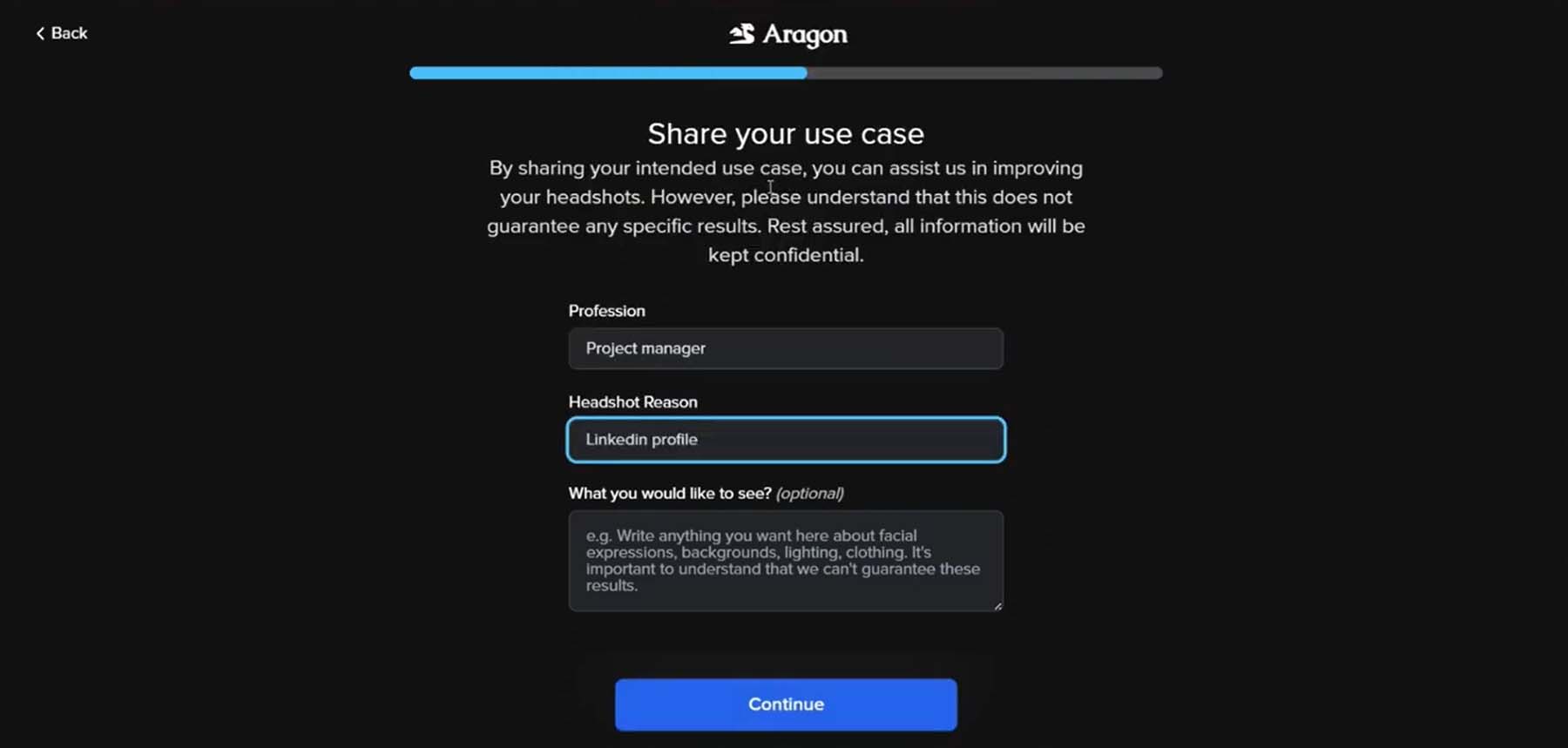 Aragon and it's questionnaire
