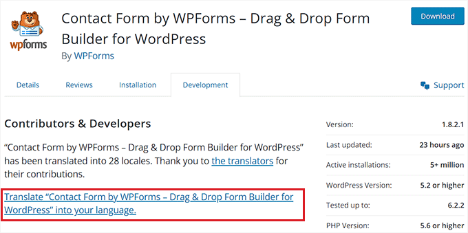 Translate a WordPress plugin