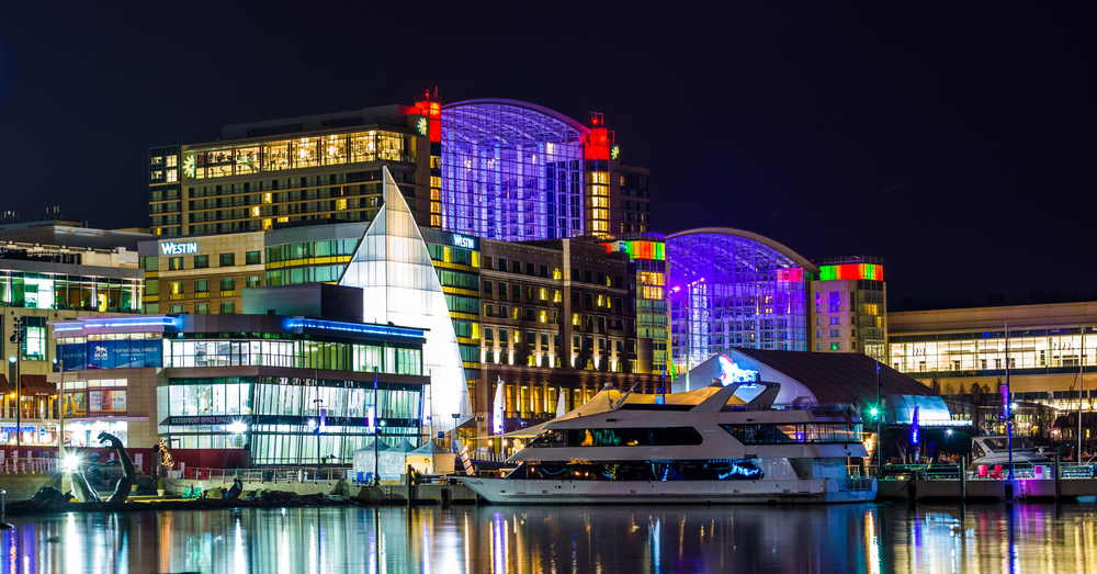 The Gaylord National Resort and Convention Center where WordCamp US 2023 takes place.