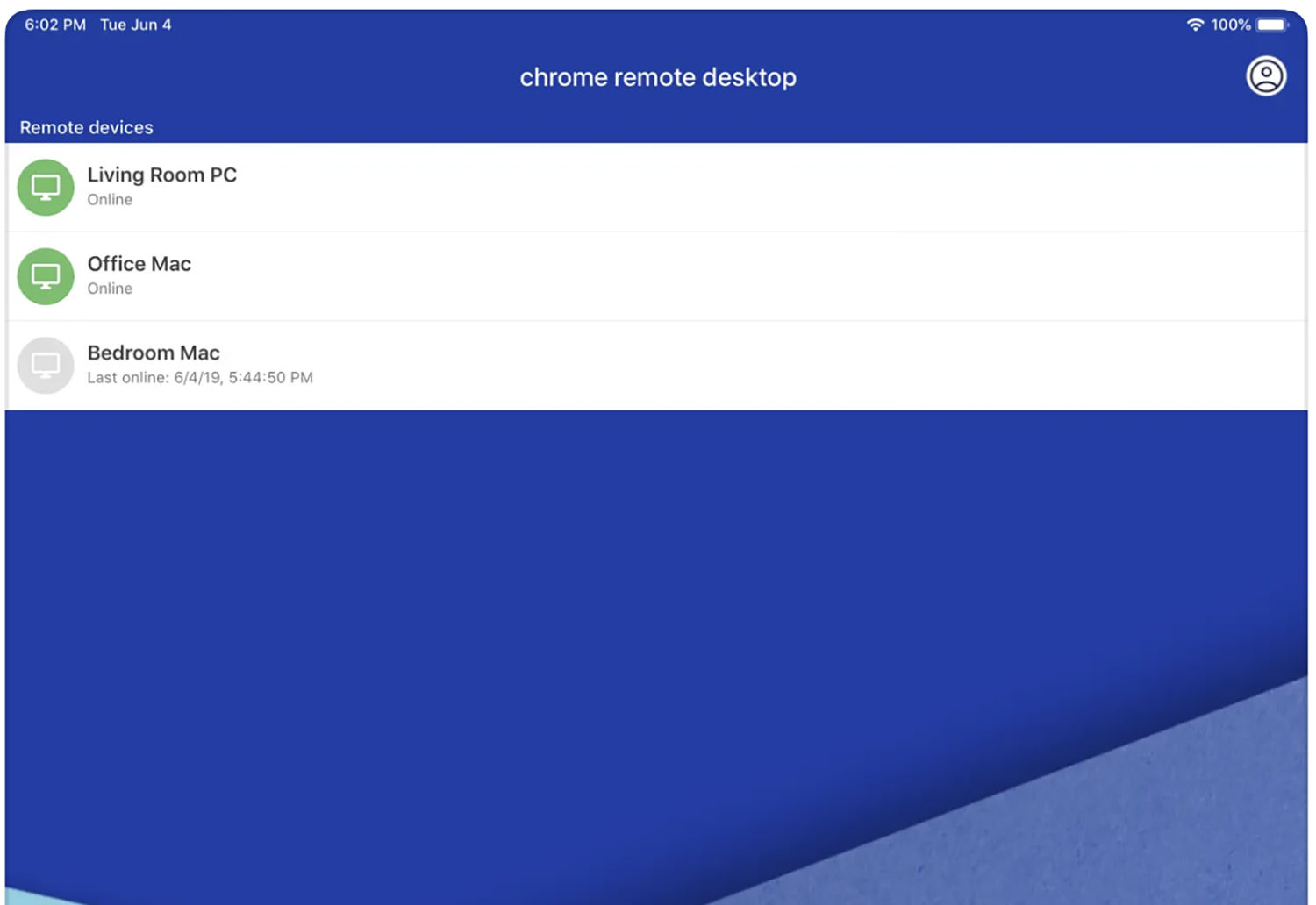 Chrome Remote Desktop