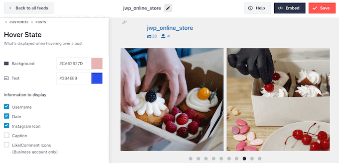 Adding a custom Instagram feed to WordPress