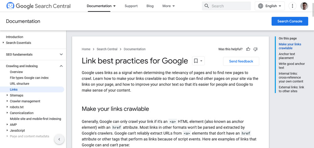 google link best practices guide