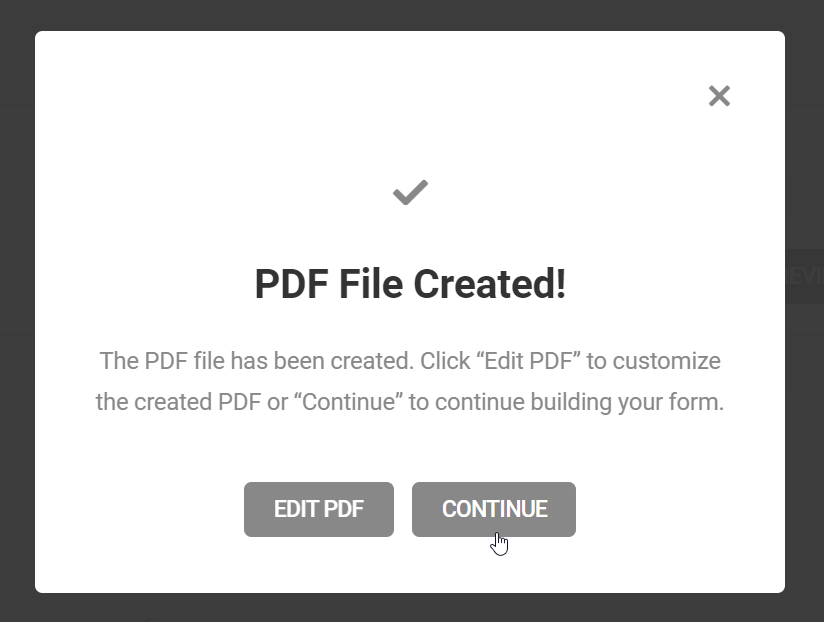 Forminator PDF Modal